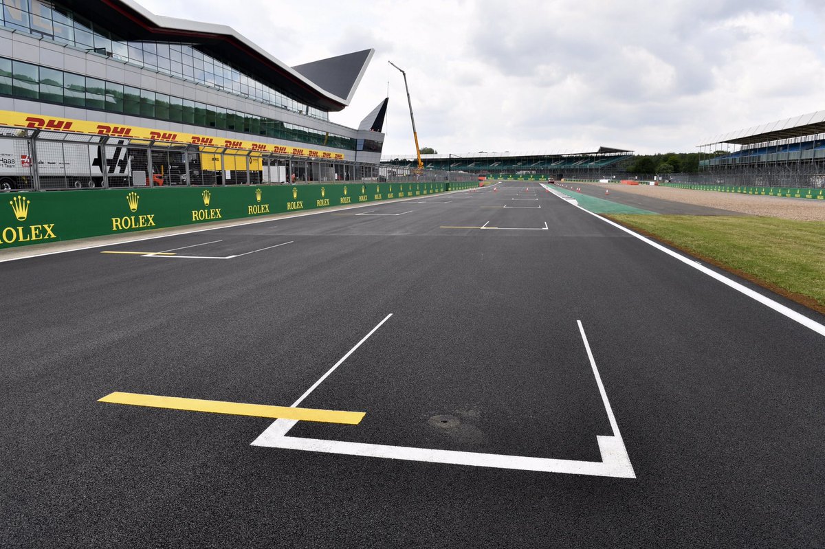asphalte de silverstone 2019