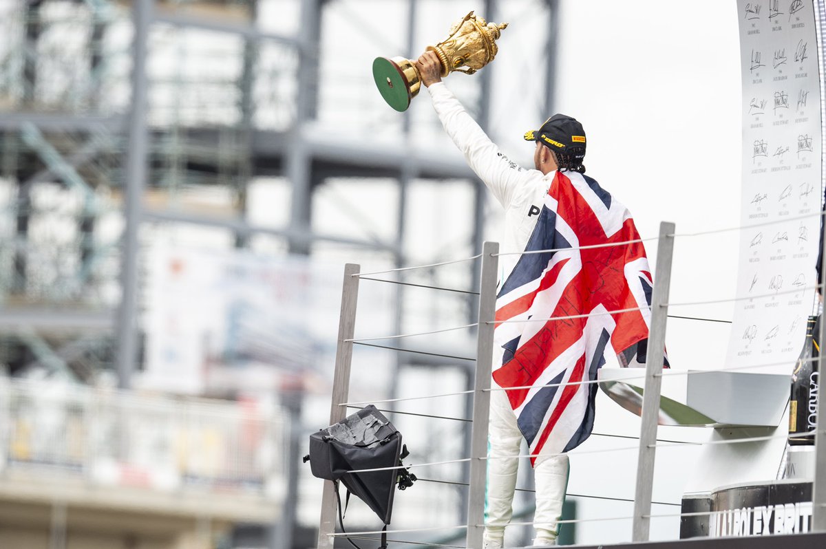 Victoire d’Hamilton à Silverstone