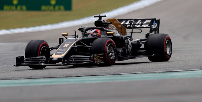 Grosjean content d’être dans les points, mais Haas n’a pas réglé ses problèmes