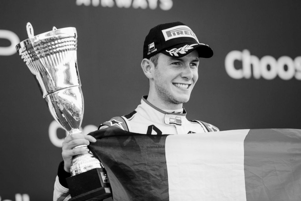 Décès du pilote français Anthoine Hubert