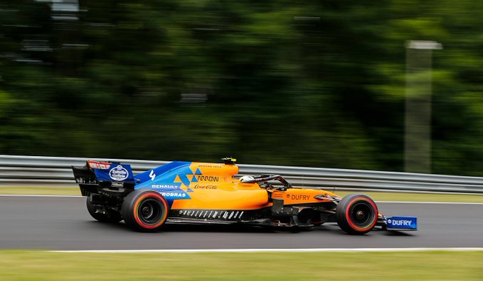 lando norris mclaren hongrie