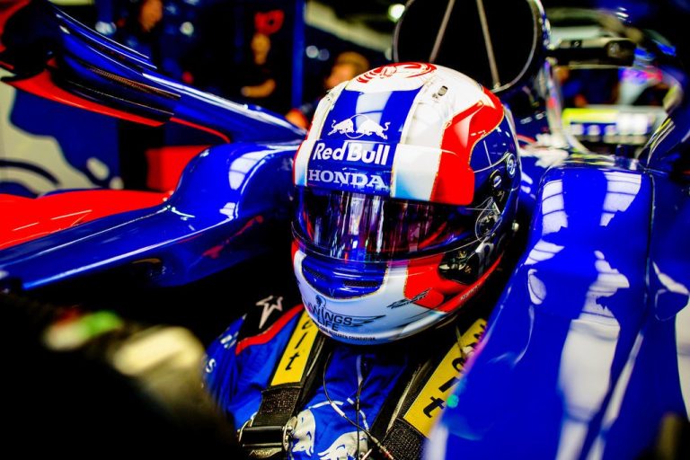 Pierre Gasly de retour chez Toro Rosso, le Français a moulé son baquet ce lundi