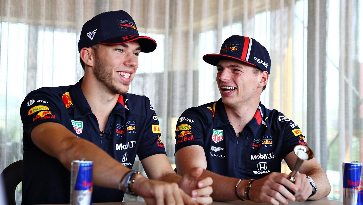 pierre gasly et max verstappen
