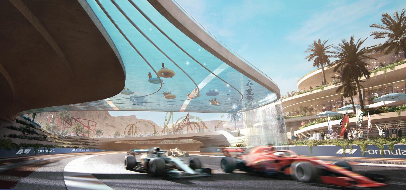 Vidéo : Qiddiya, un projet gigantesque avec un circuit de F1 en plein milieu