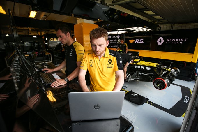 Renault F1 Team annonce un partenariat avec HP