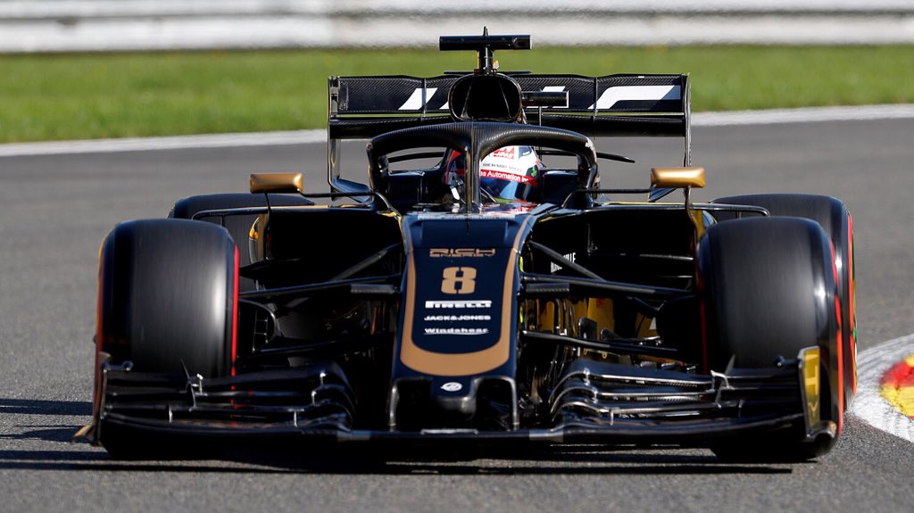 Grosjean, Magnussen et Giovinazzi avec le nouveau moteur Ferrari à Spa