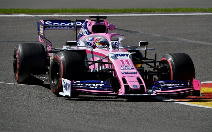 sergio perez racing point spa