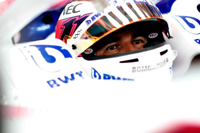 sergio perez et daniel ricciardo hongrie