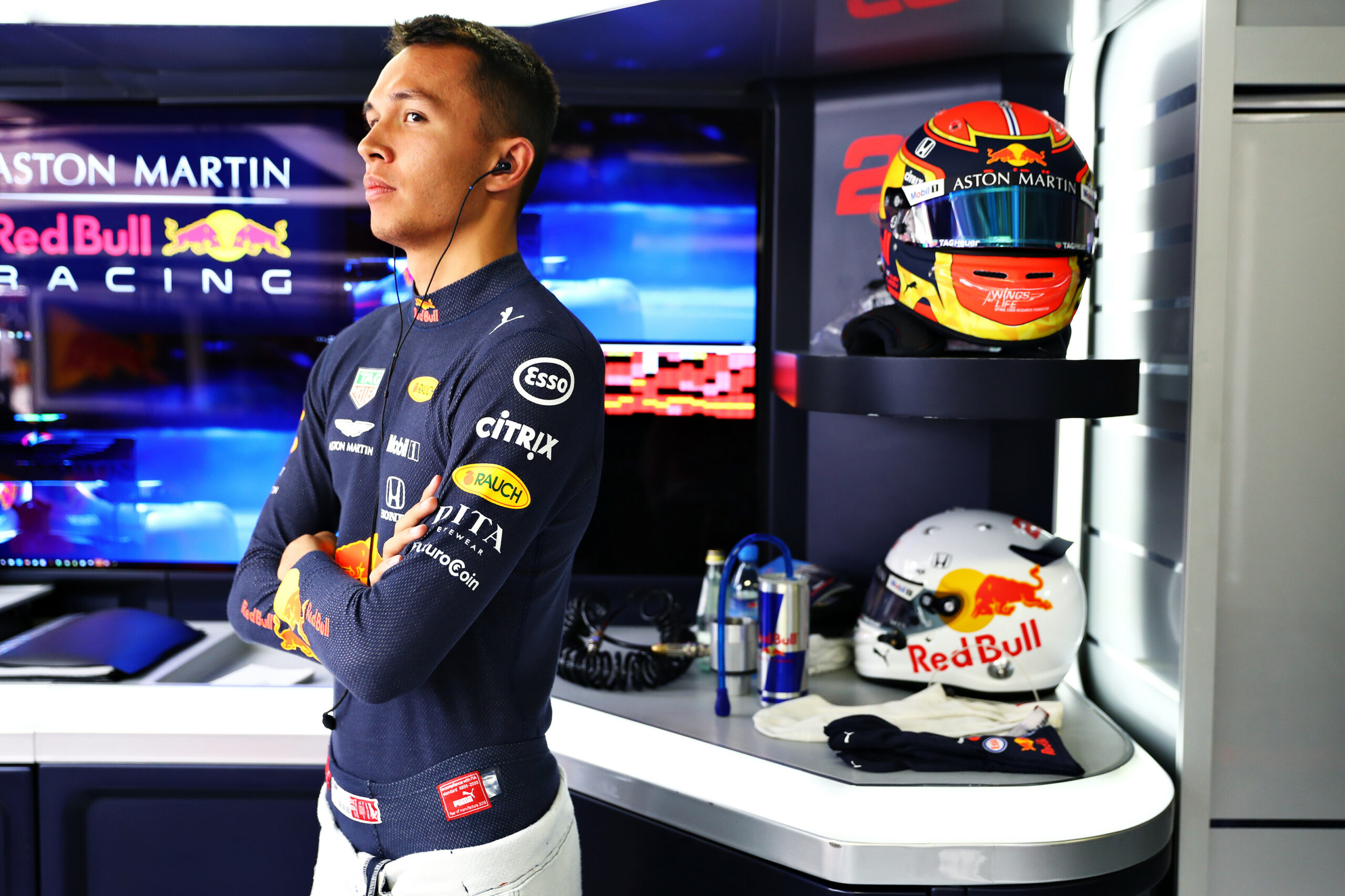 Alex Albon pense que son meilleur rival pourrait être Charles Leclerc