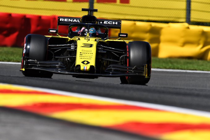 Renault a disputé le Grand Prix de Belgique en souvenir d’Anthoine Hubert