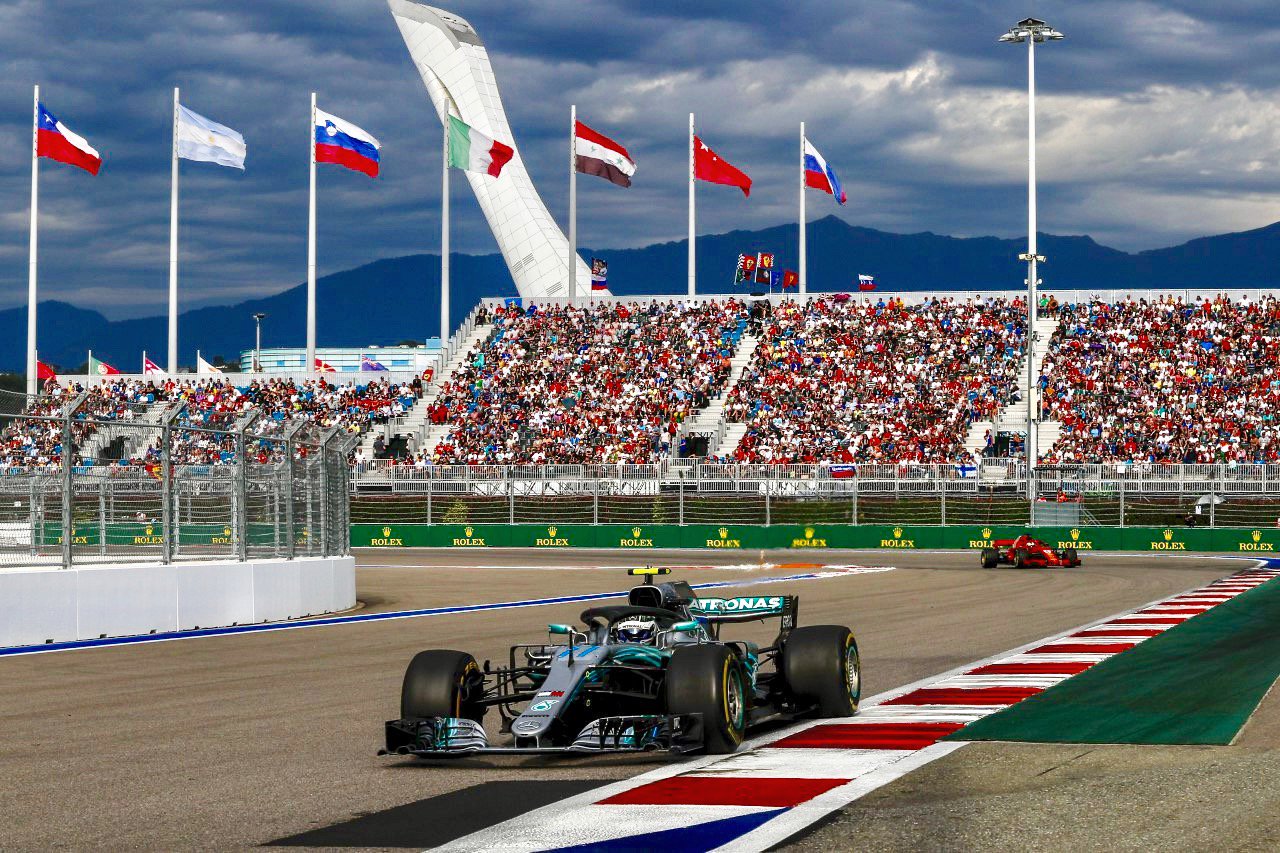 grand prix de russie sur le circuit de Sotchi