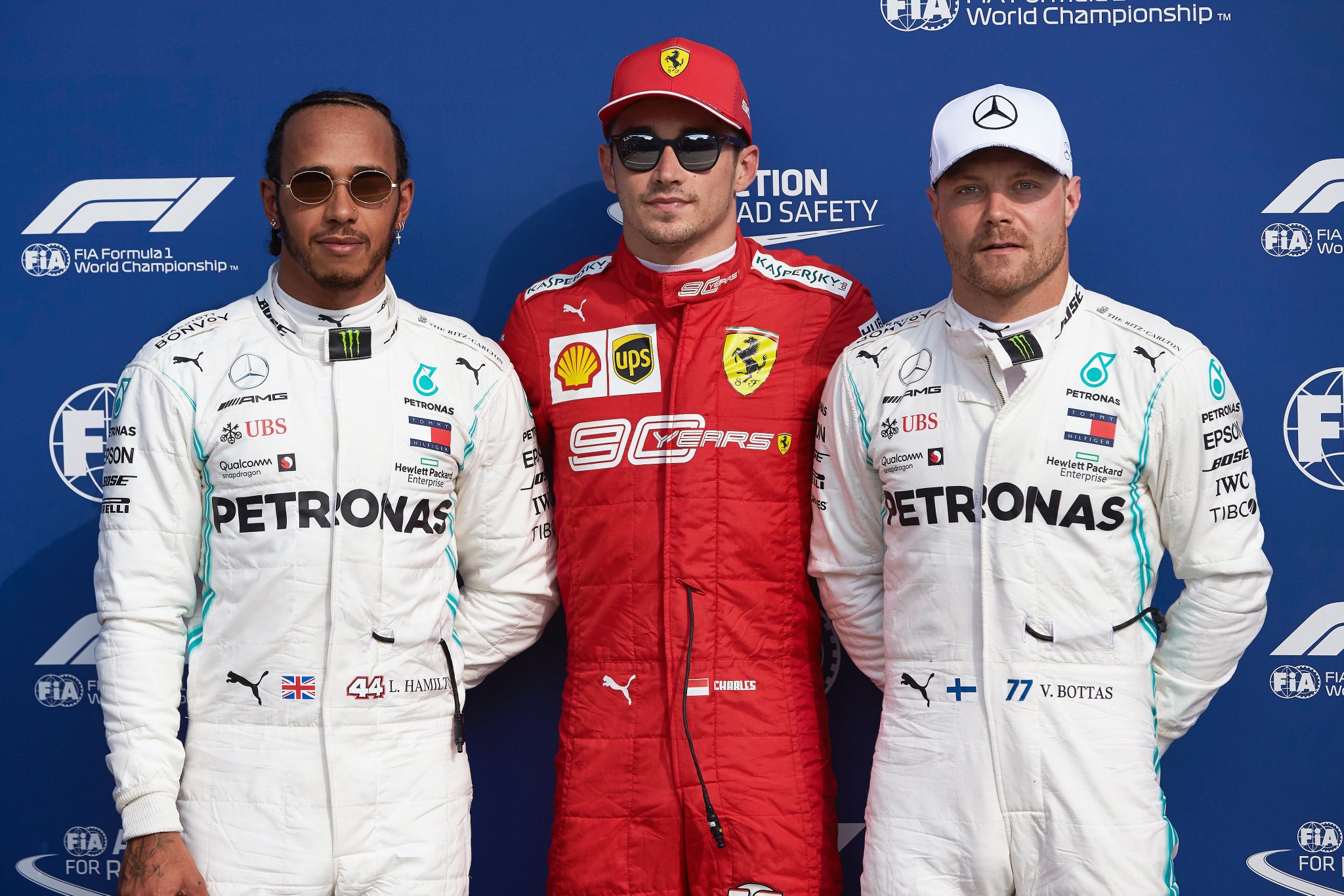 La grille de départ du Grand Prix d’Italie