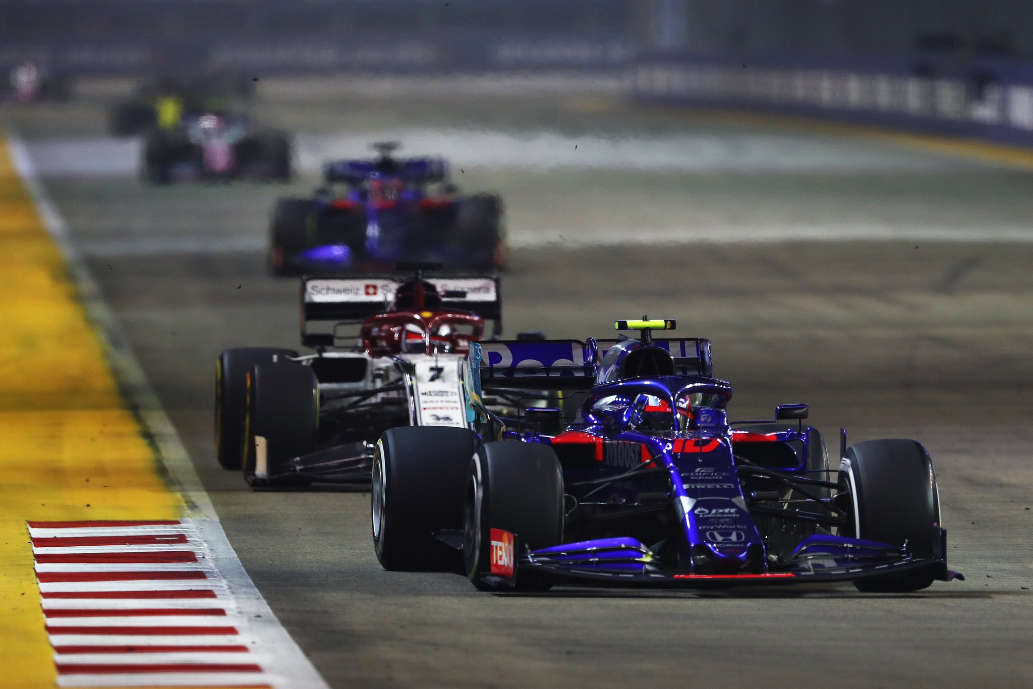 Huitième à l’arrivée du GP de Singapour, Pierre Gasly marque 4 points