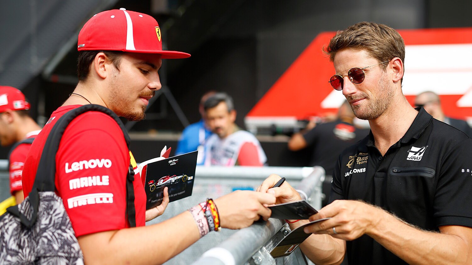 pilotes haas 2020 romain grosjean