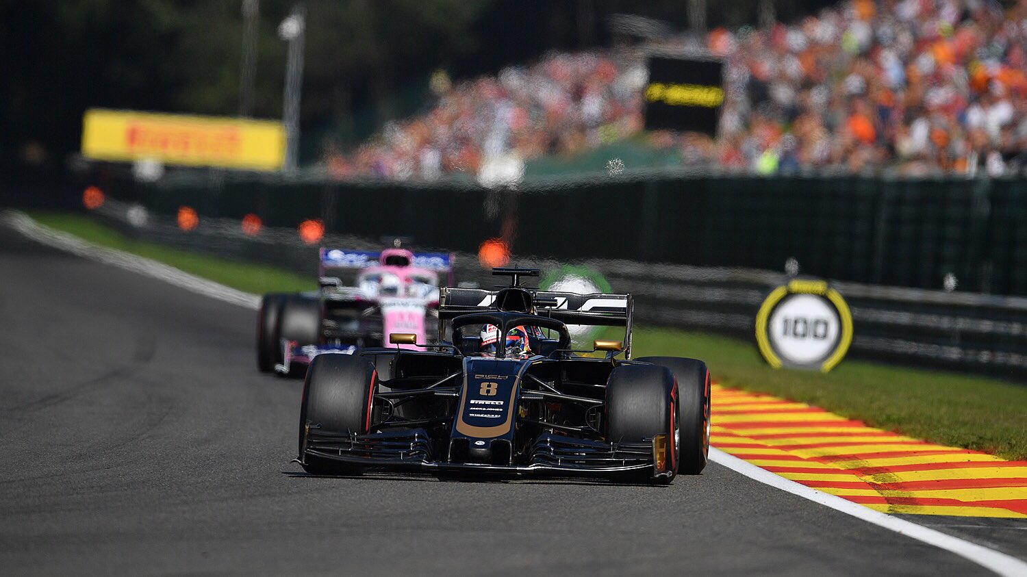 romain grosjean gp belgique spa