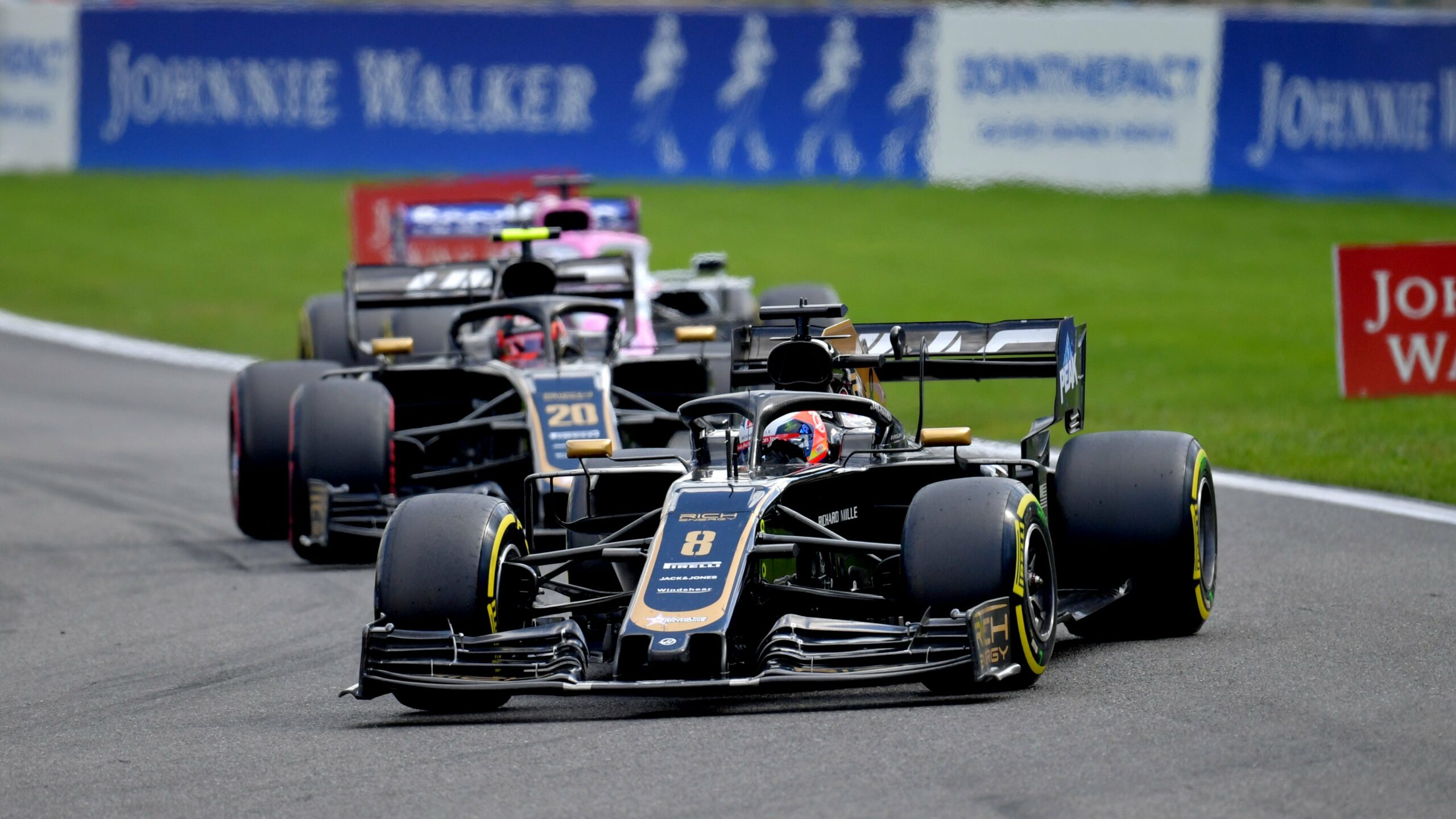 romain grosjean haas gp belgique
