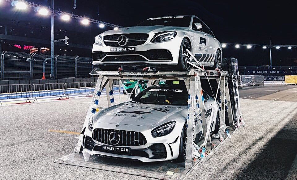 voiture de sécurité grand prix de singapour