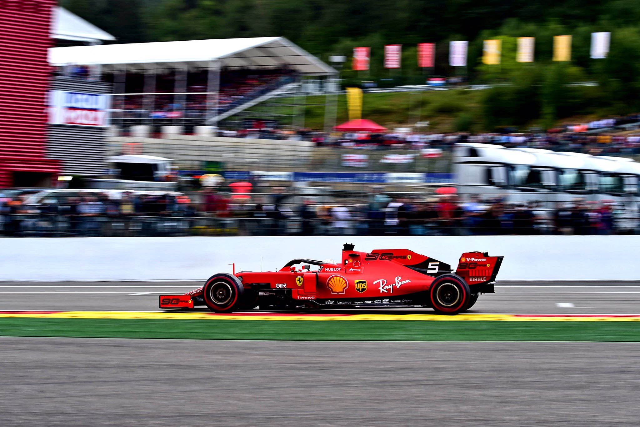 Ferrari ne peut pas expliquer la différence de rythme entre Vettel et Leclerc à Spa