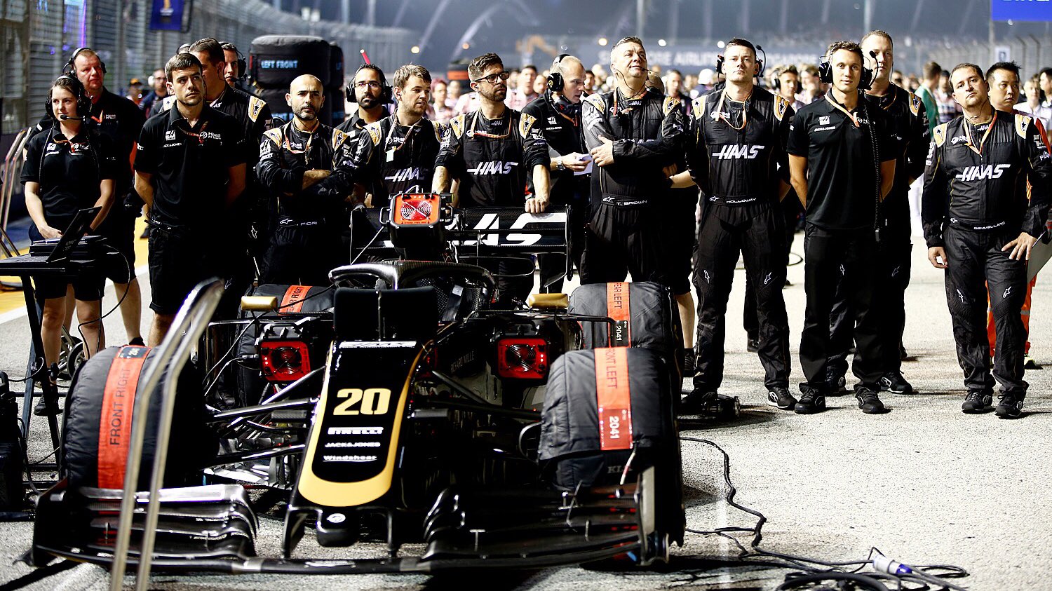 équipe haas F1 team