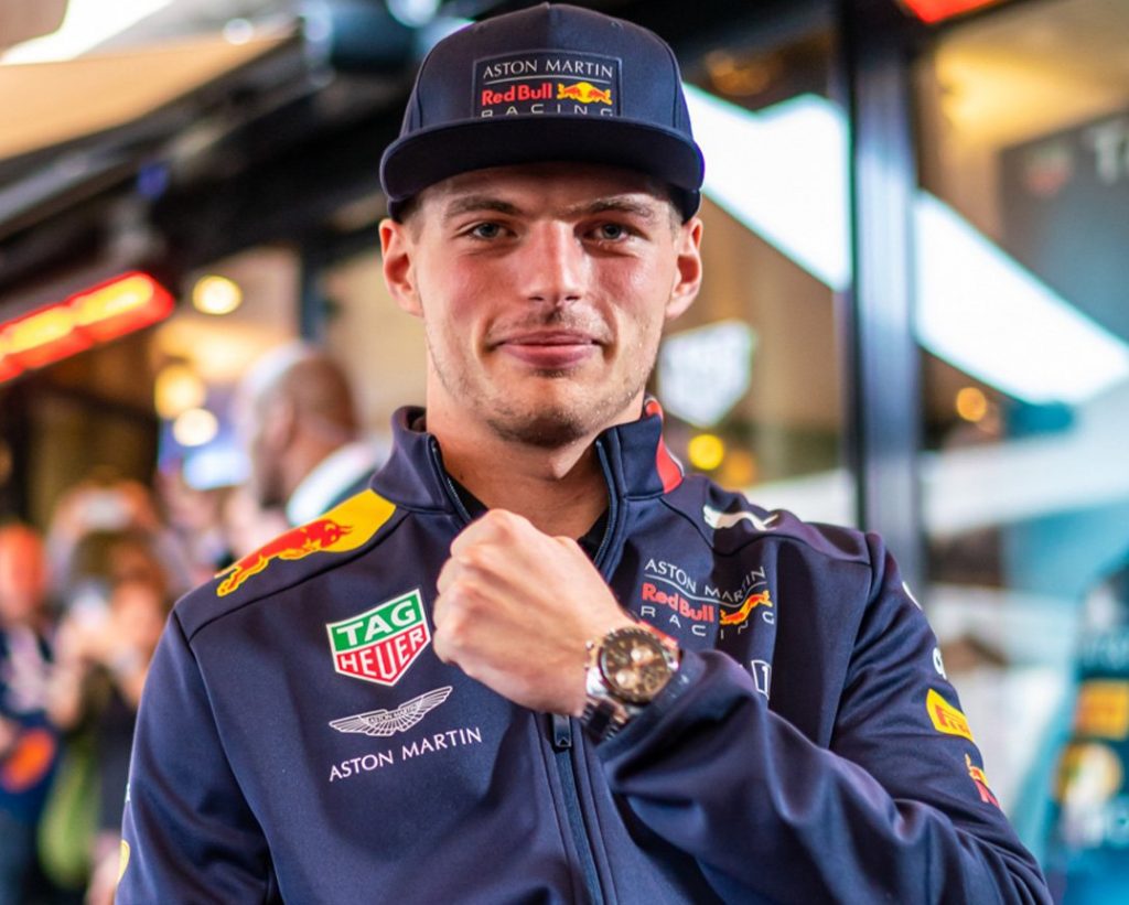 Max Verstappen a présenté sa nouvelle montre TAG Heuer édition spéciale