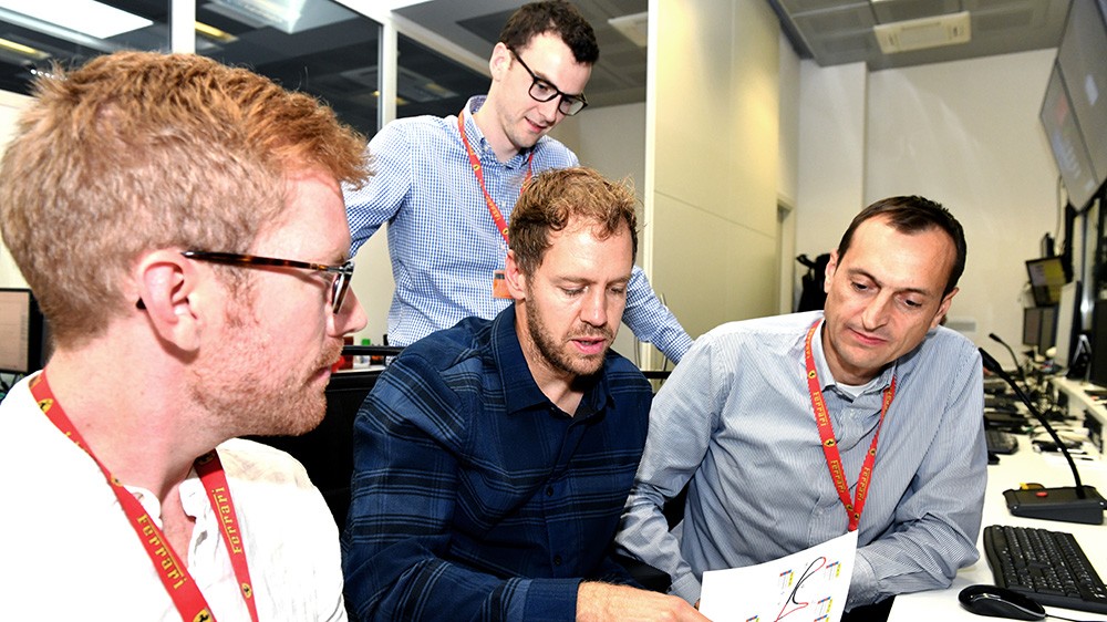 sebastian vettel à maranello