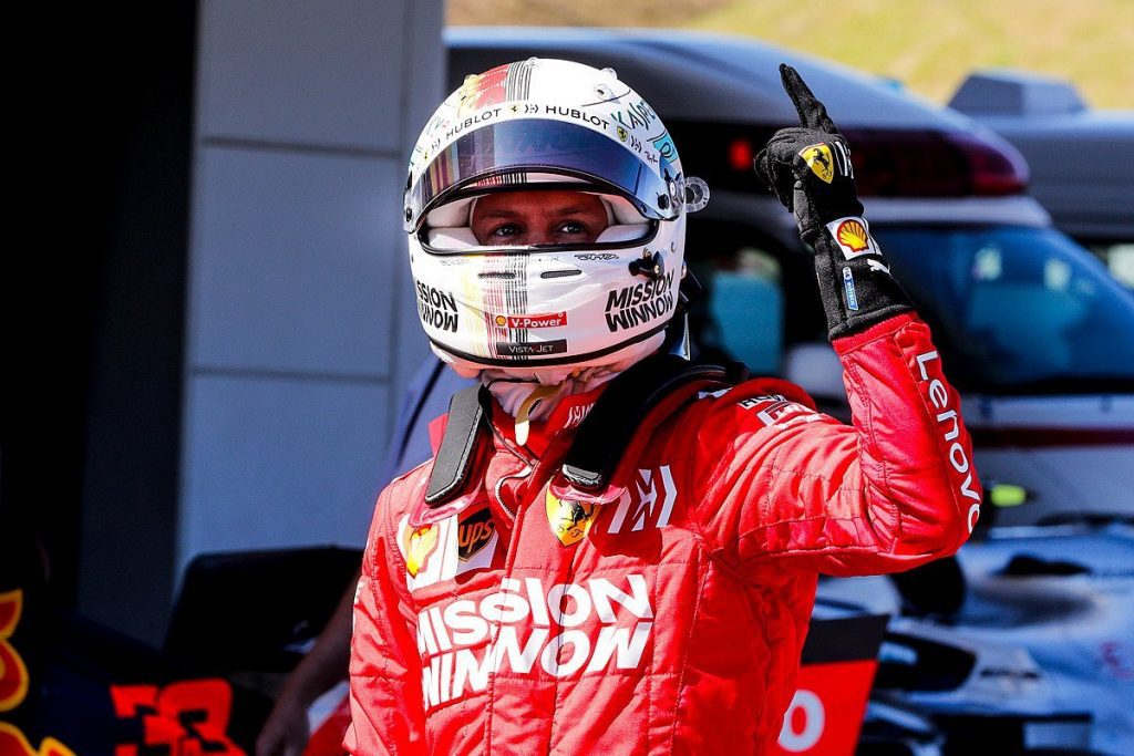 Sebastian Vettel en pole position à Suzuka
