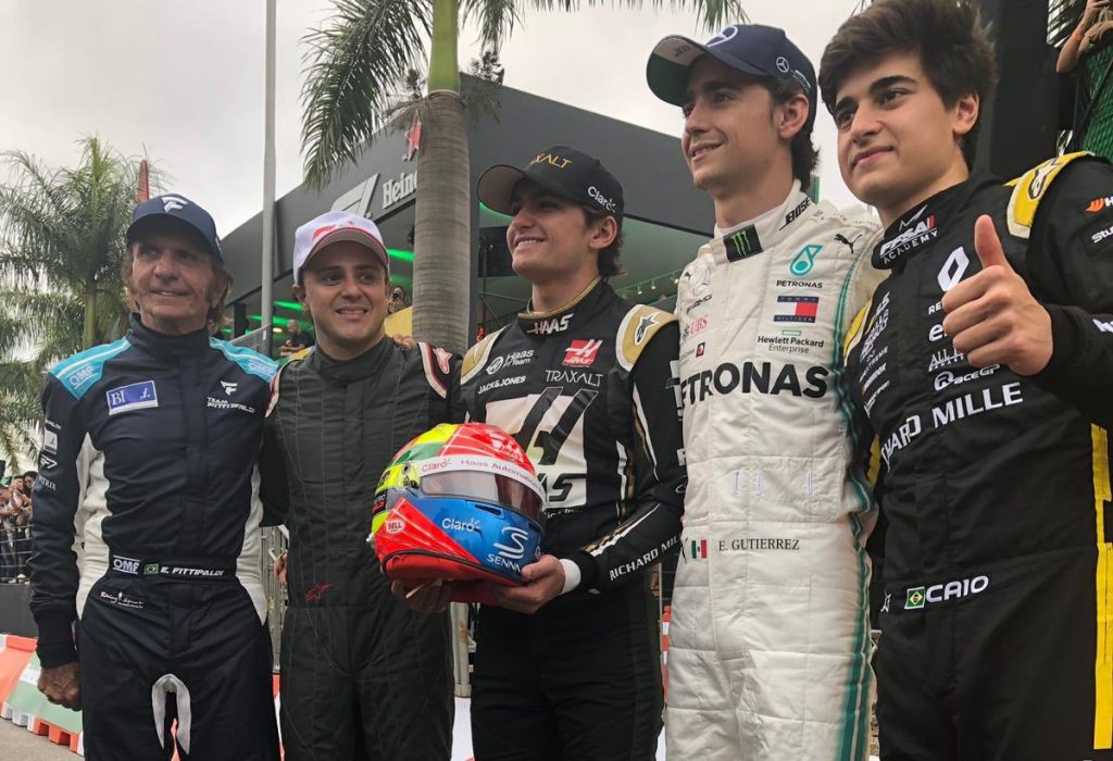 Fittipaldi, Massa, Gutierrez et Collet ont rendu hommage à Ayrton Senna à Sao Paulo