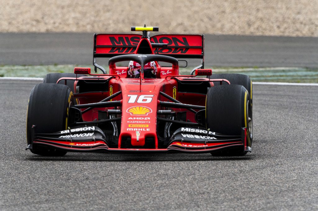 ferrari de charles leclerc