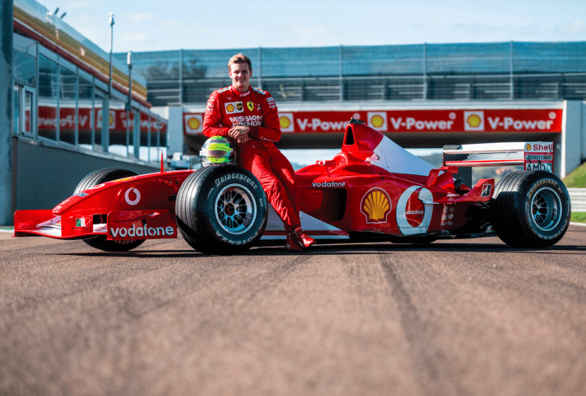 michael schumacher f2002