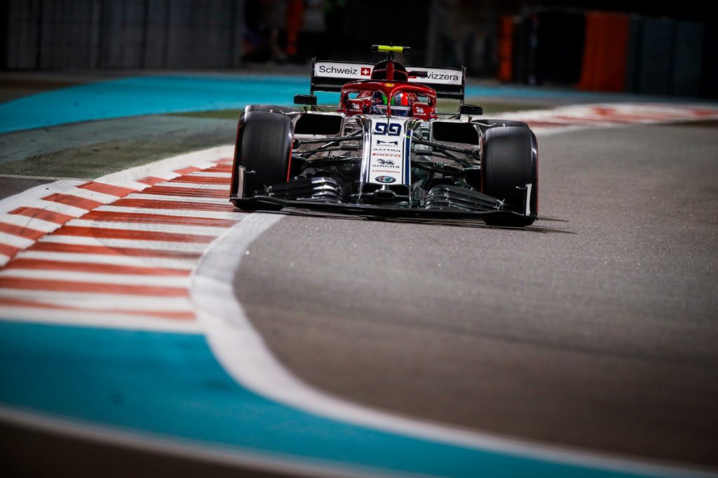 Les deux Alfa Romeo éliminées dès la Q1 à Abou Dhabi