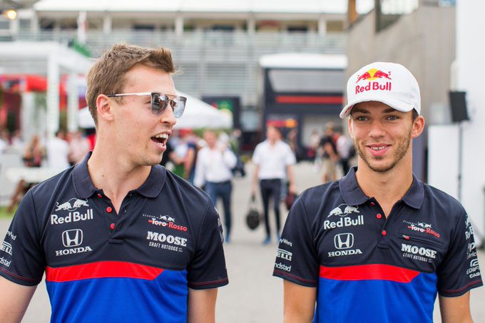 Gasly et Kvyat confirmés chez Toro Rosso