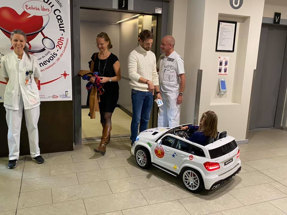 Romain Grosjean voitures électriques