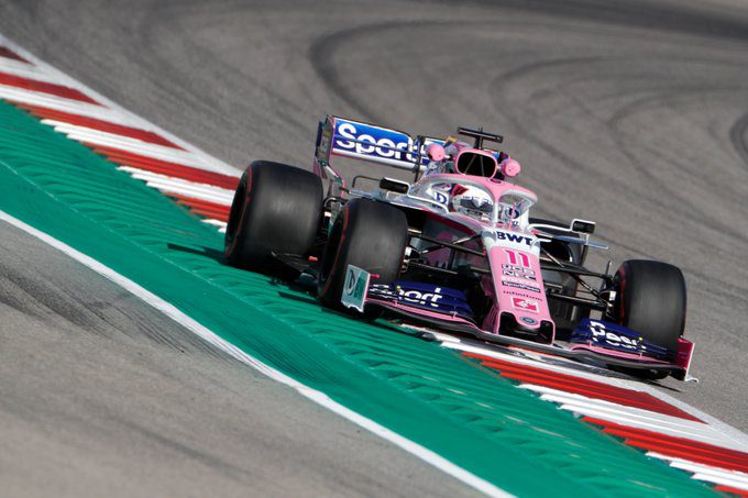 sergio perez grille départ austin