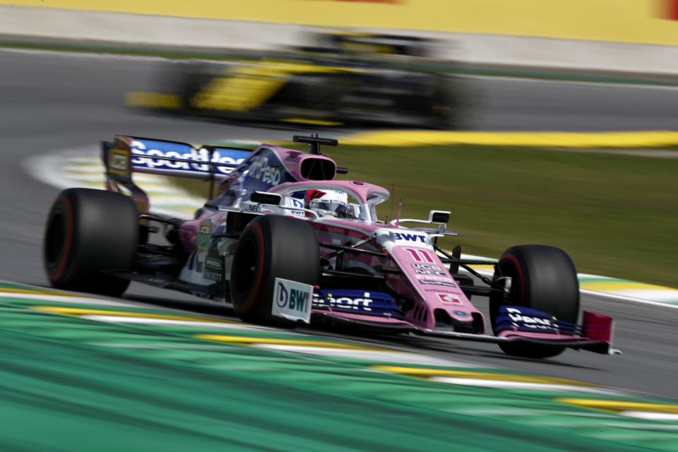 sergio perez racing point
