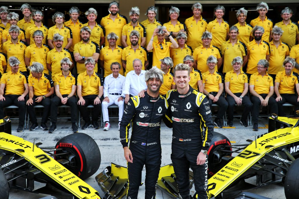 Renault F1 termine à la cinquième position en 2019