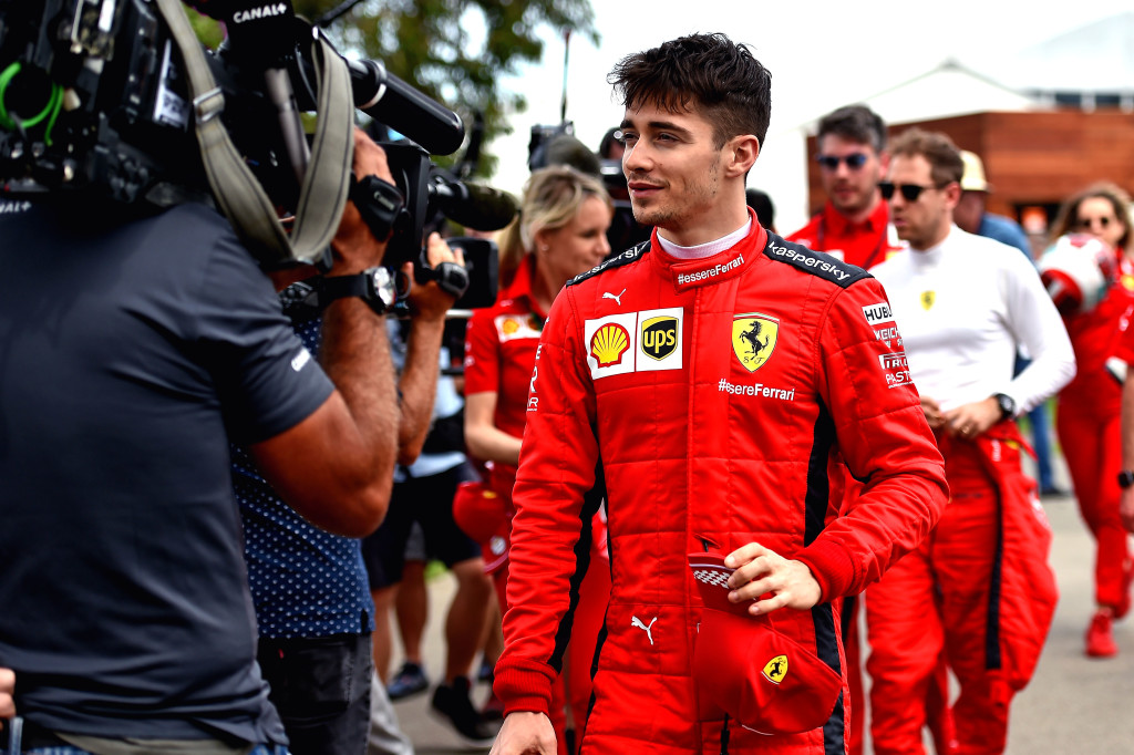 charles Leclerc Ferrari F1
