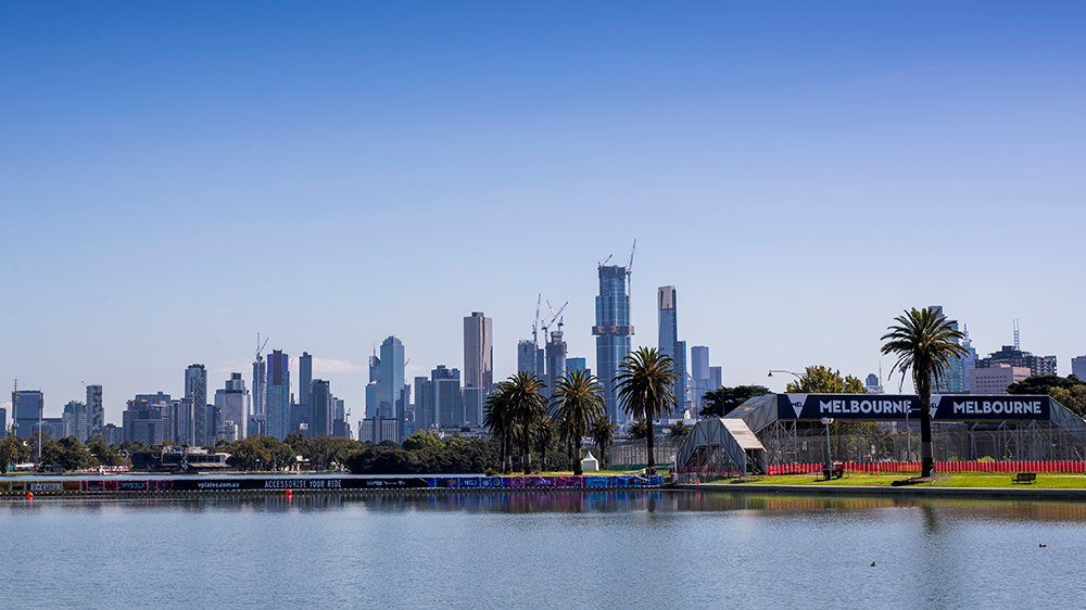 circuit de Melbourne Australie