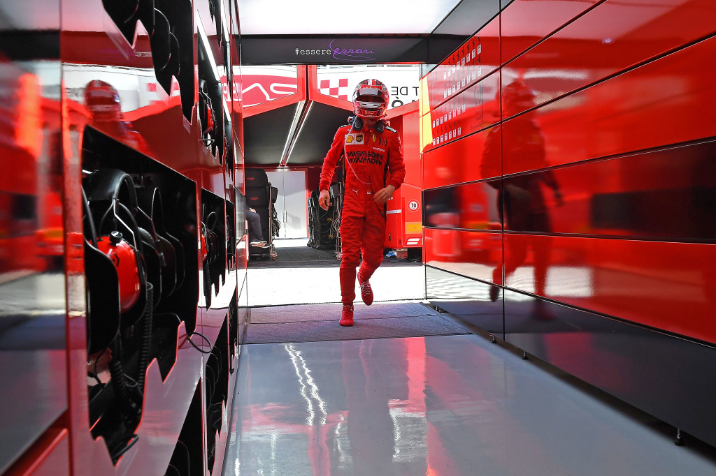 scuderia Ferrari Barcelone charles leclerc