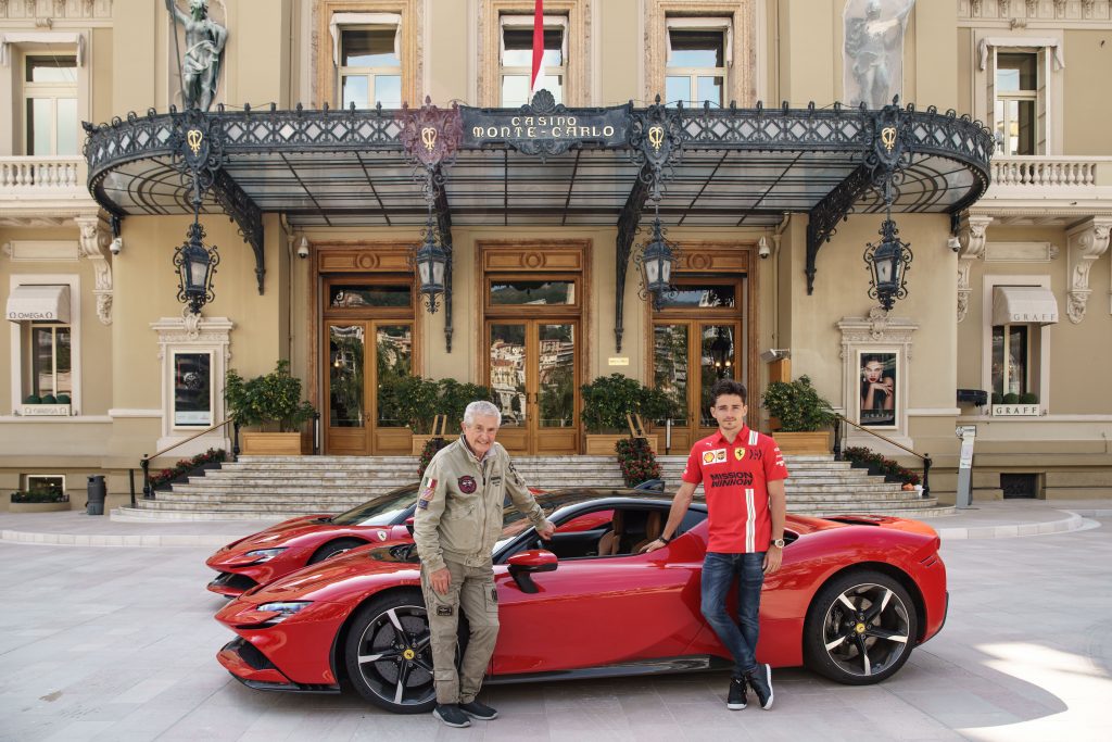 Les images du tournage de Lelouch avec Charles Leclerc à Monaco