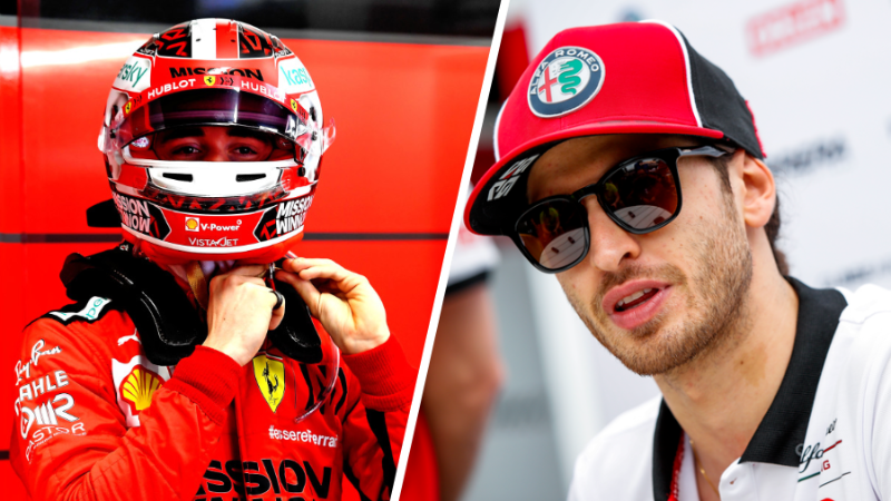 leclerc et giovinazzi 24H du Mans