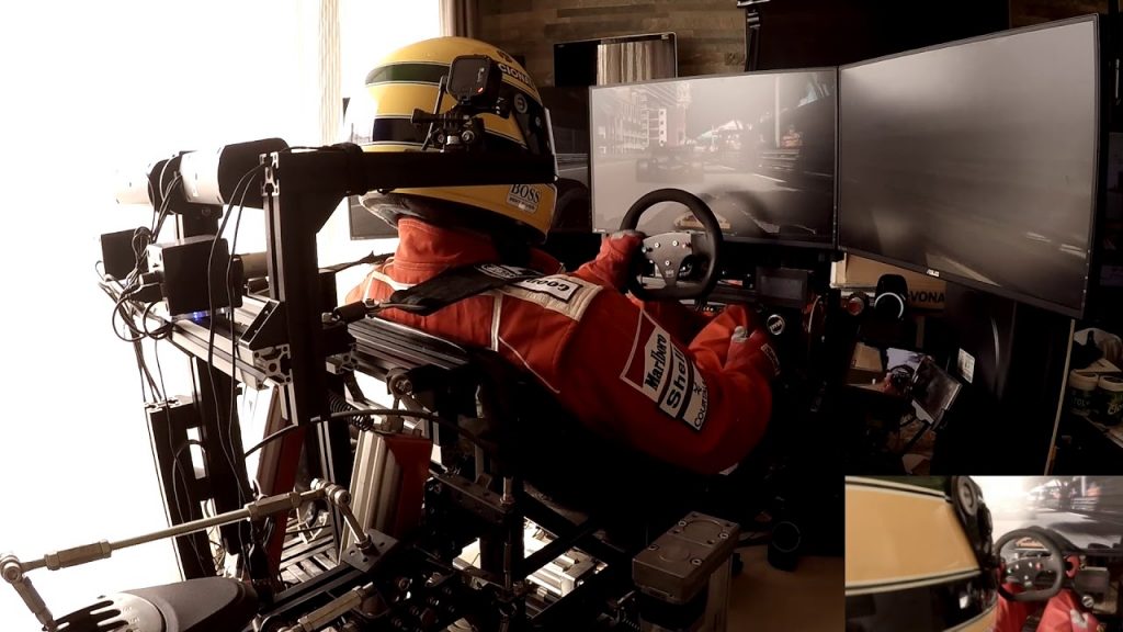 Ce Japonais fait le buzz avec son simulateur F1 impressionnant
