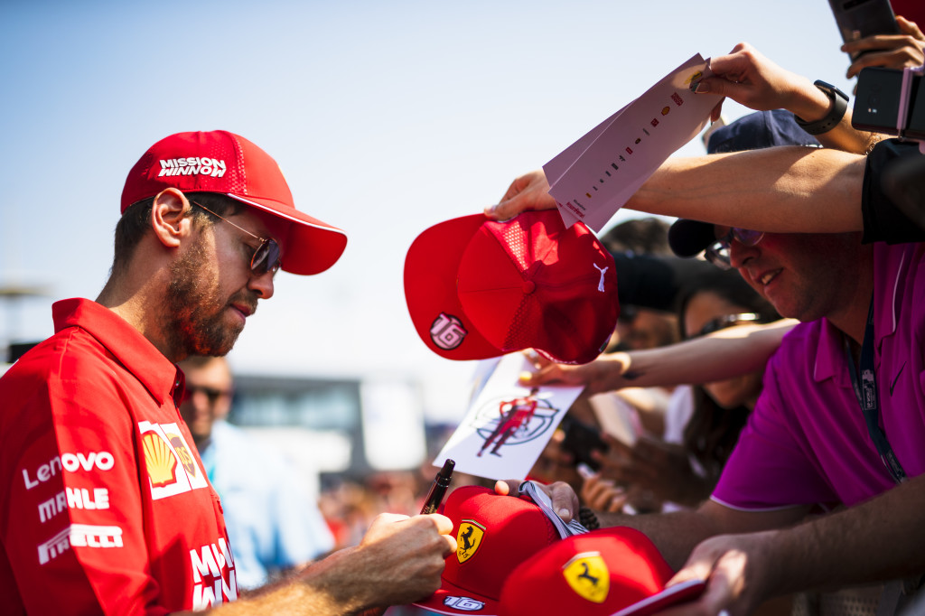 Le geste très classe de Sebastian Vettel raconté par un fan