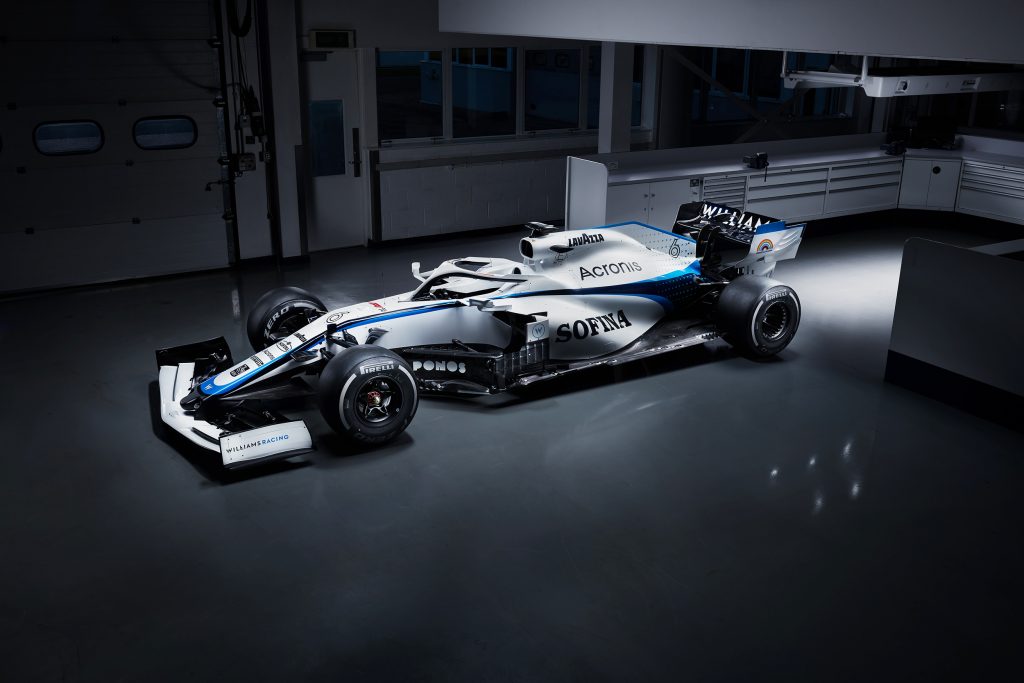 Williams F1 dévoile la nouvelle livrée de sa monoplace