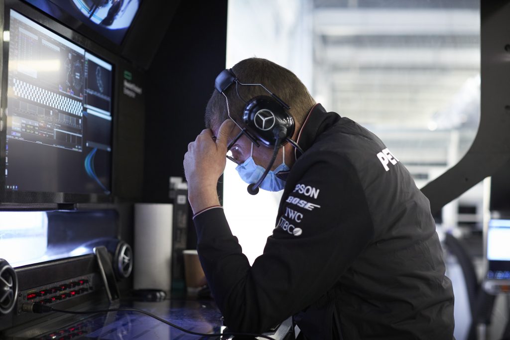 Mercedes en a terminé avec ses tests à Silverstone