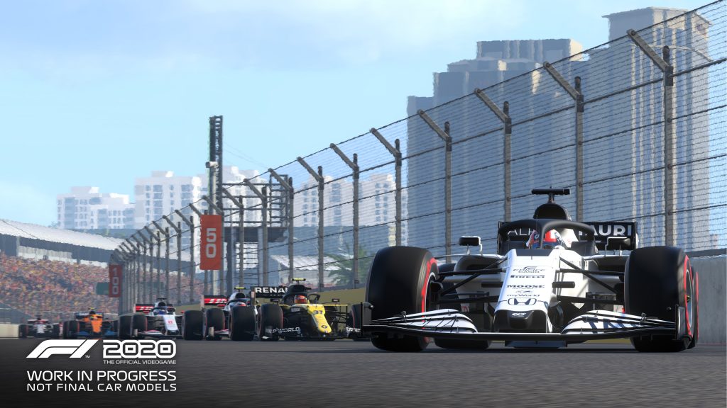Les pilotes de F1 reçoivent désormais des notes dans le jeu F1 2020 de Codemasters