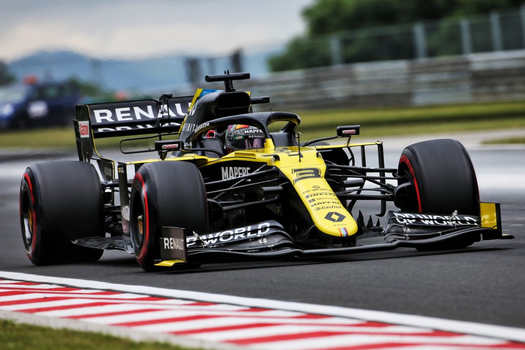 Les deux pilotes Renault F1 en dehors du top dix sur la grille en Hongrie