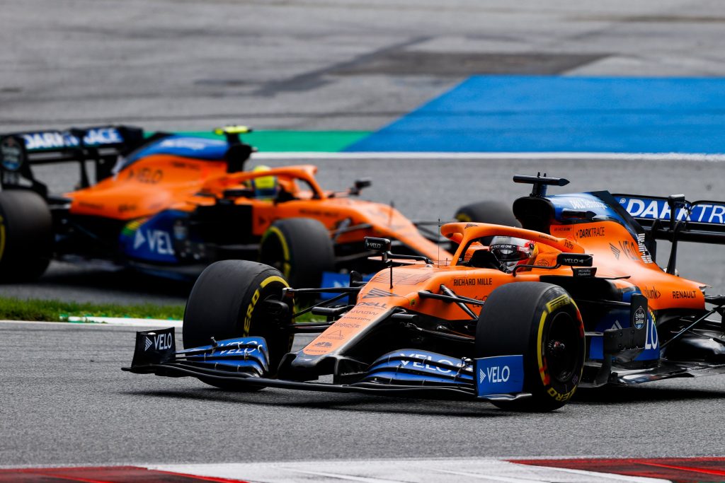 Classement F1 2020 : McLaren occupe la seconde position après le GP de Styrie