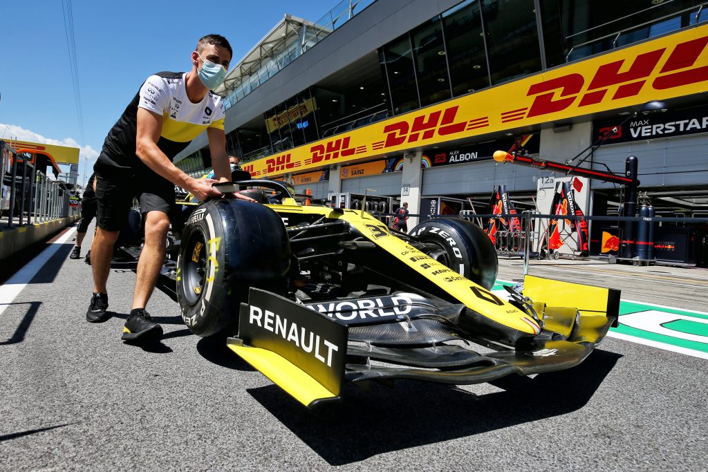 La RS20 est en nette progression depuis les essais hivernaux selon Ocon