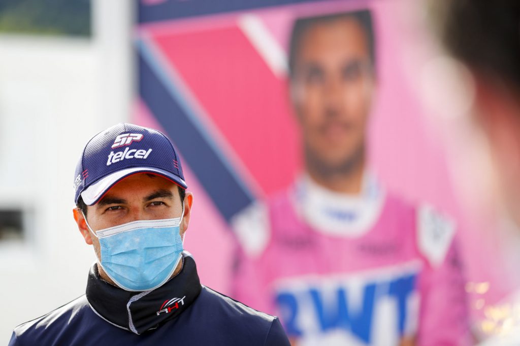 Racing Point ne sait toujours pas si Perez pourra participer au GP du 70° anniversaire