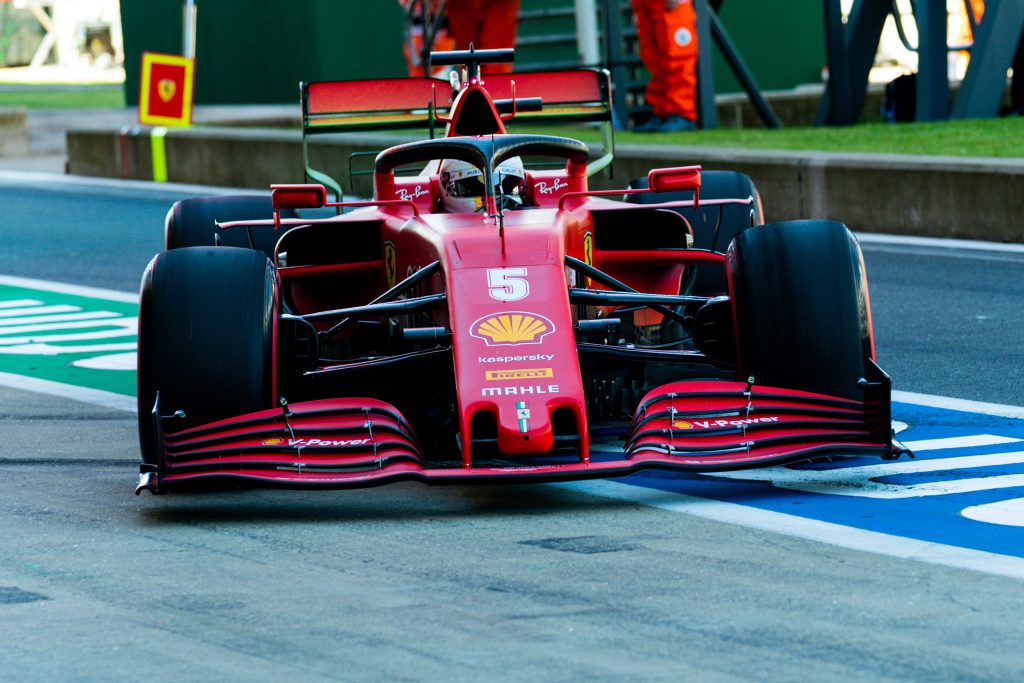 La grille de départ du GP du 70e anniversaire (Silverstone)